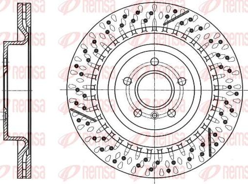 Kawe 61744 10 - Kočioni disk www.molydon.hr