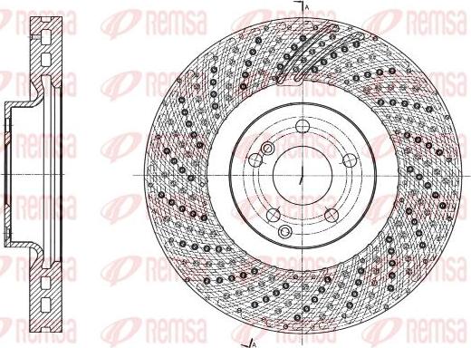 Kawe 61739 10 - Kočioni disk www.molydon.hr