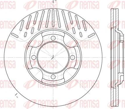 MDR MFD-2335 - Kočioni disk www.molydon.hr