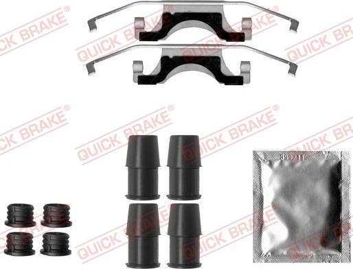 Kawe 109-1843 - Komplet pribora, Pločica disk kočnice www.molydon.hr