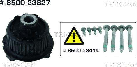 Kawe 8500 23827 - Set za popravak, tijelo osovine www.molydon.hr