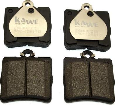 Kawe 810038 - Komplet Pločica, disk-kočnica www.molydon.hr