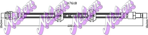 Kawe H7618 - Kočiono crijevo, lajtung www.molydon.hr