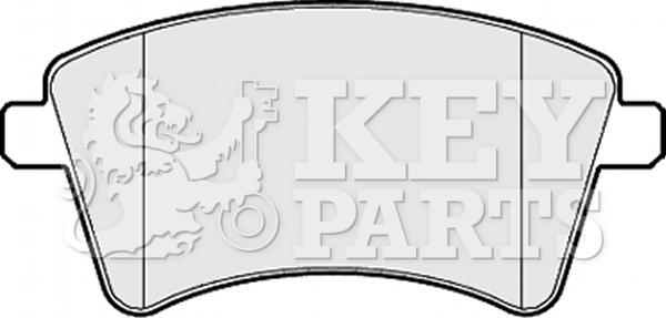 Key Parts KBP2152 - Komplet Pločica, disk-kočnica www.molydon.hr