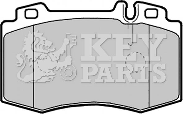 Key Parts KBP2132 - Komplet Pločica, disk-kočnica www.molydon.hr