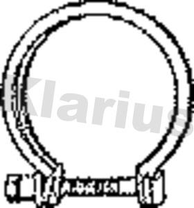Klarius 430587 - Cijevne spojnice, Ispušni sistem www.molydon.hr