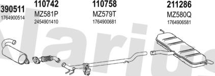Klarius 600902E - Ispušni sistem www.molydon.hr