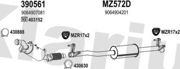 Klarius 600919U - Ispušni sistem www.molydon.hr