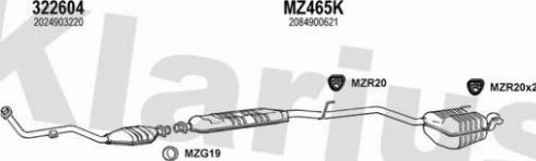 Klarius 600580U - Ispušni sistem www.molydon.hr