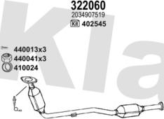 Klarius 601695E - Ispušni sistem www.molydon.hr