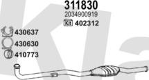 Klarius 601685E - Ispušni sistem www.molydon.hr
