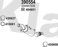 Klarius 601052E - Ispušni sistem www.molydon.hr