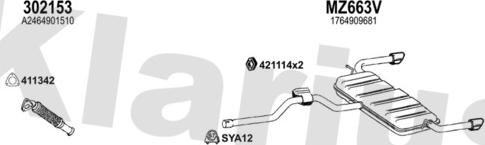 Klarius 601023U - Ispušni sistem www.molydon.hr