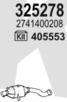 Klarius 601196U - Ispušni sistem www.molydon.hr