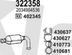 Klarius 601832E - Ispušni sistem www.molydon.hr