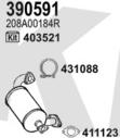 Klarius 601776E - Ispušni sistem www.molydon.hr