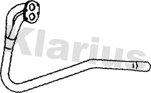 Klarius 130071 - Ispušna cijev www.molydon.hr
