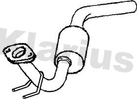 Klarius 321934 - Katalizator www.molydon.hr