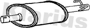 Klarius 210876 - Srednji Ispušni lonac www.molydon.hr