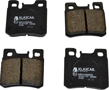 KLAXCAR 24846z - Komplet Pločica, disk-kočnica www.molydon.hr