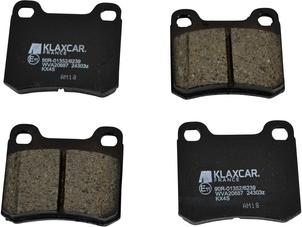 KLAXCAR 24303z - Komplet Pločica, disk-kočnica www.molydon.hr