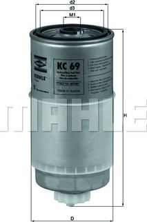 KNECHT KC 69 - Filter za gorivo www.molydon.hr