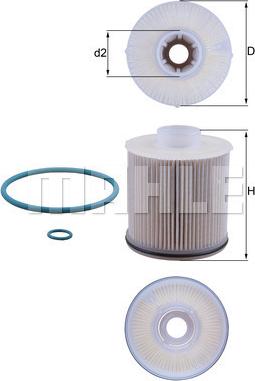 KNECHT KX 486D - Filter za gorivo www.molydon.hr