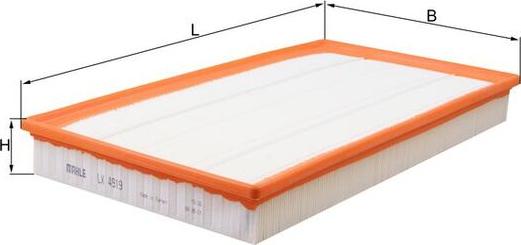 KNECHT LX 4919 - Filter za zrak www.molydon.hr