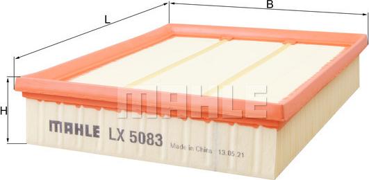 KNECHT LX 5083 - Filter za zrak www.molydon.hr