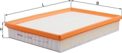 KNECHT LX 5790 - Filter za zrak www.molydon.hr