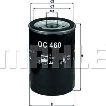 KNECHT OC 460 - Filter za ulje www.molydon.hr
