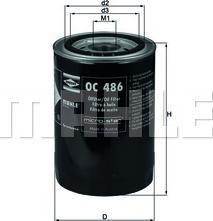 KNECHT OC 486 - Filter za ulje www.molydon.hr