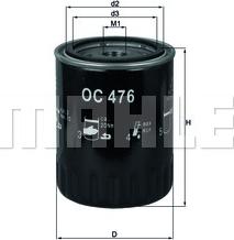 KNECHT OC 476 - Filter za ulje www.molydon.hr