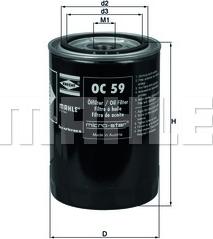 KNECHT OC 59 - Filter za ulje www.molydon.hr