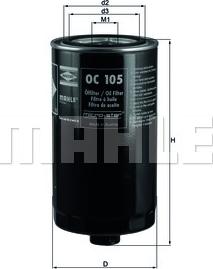 KNECHT OC 105 - Filter za ulje www.molydon.hr