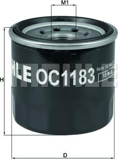 KNECHT OC 1183 - Filter za ulje www.molydon.hr