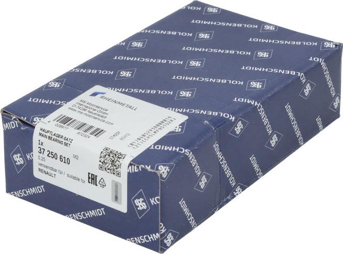 Kolbenschmidt 37 250 610 - Komplet Ležaja radilice www.molydon.hr