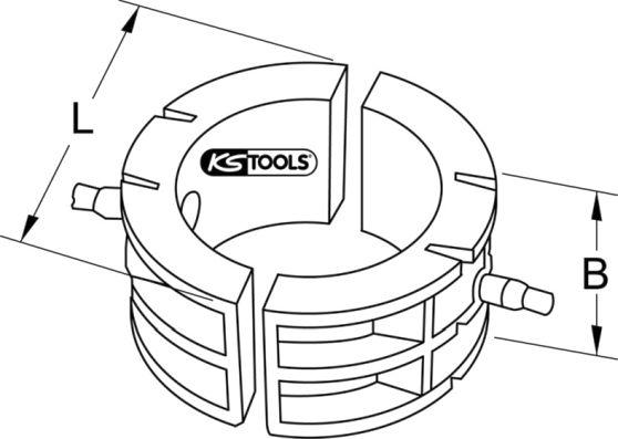 KS Tools 400.1250 - Set alata za podešavanje, vremensko upravljanje ventilima www.molydon.hr
