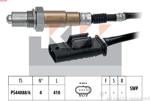KW 498 495 - Lambda-sonda www.molydon.hr