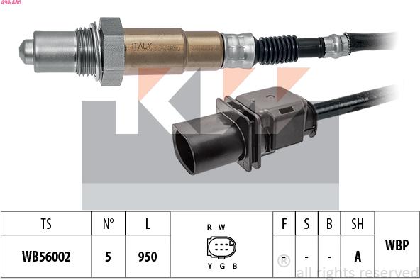 KW 498 486 - Lambda-sonda www.molydon.hr