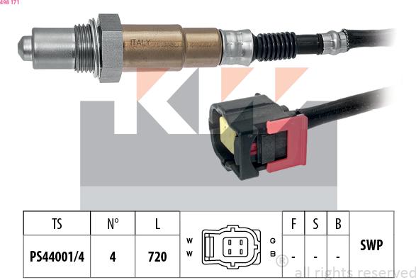 KW 498 171 - Lambda-sonda www.molydon.hr