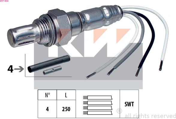 KW 497 004 - Lambda-sonda www.molydon.hr