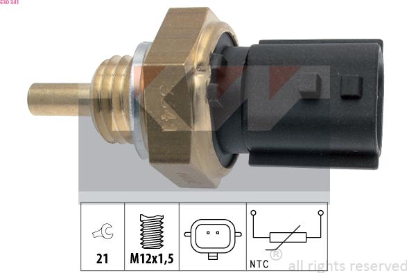 KW 530 341 - Senzor, temperatura rashladne tekućinu www.molydon.hr