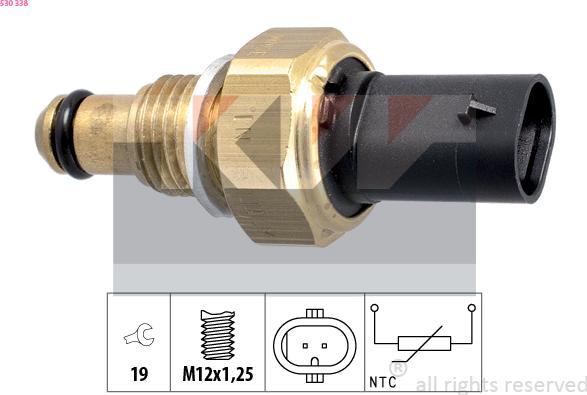 KW 530 338 - Senzor, temperatura goriva www.molydon.hr