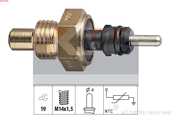 KW 530 214 - Senzor, temperatura rashladne tekućinu www.molydon.hr