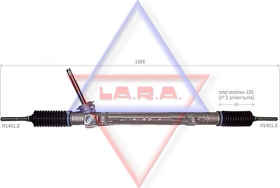 LA.R.A. 310038 - upravljački mehanizam www.molydon.hr