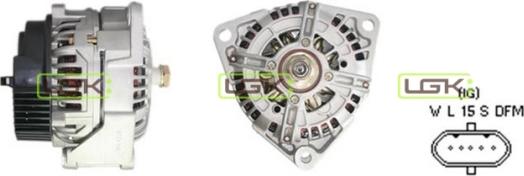 LGK 441886 - Alternator www.molydon.hr