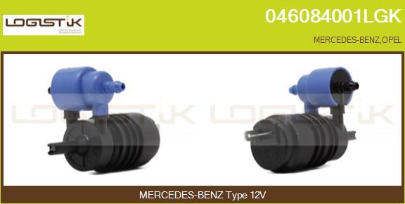LGK 046084001LGK - Pumpa za tekućinu za pranje, pranje vjetrobrana www.molydon.hr