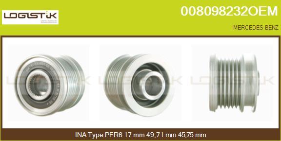 LGK 008098232OEM - Remenica, alternator www.molydon.hr