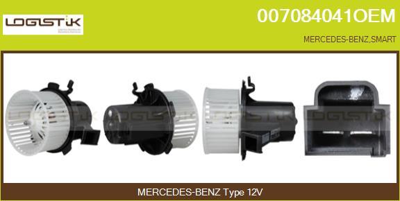 LGK 007084041OEM - Ventilator kabine/unutrasnjeg prostora www.molydon.hr